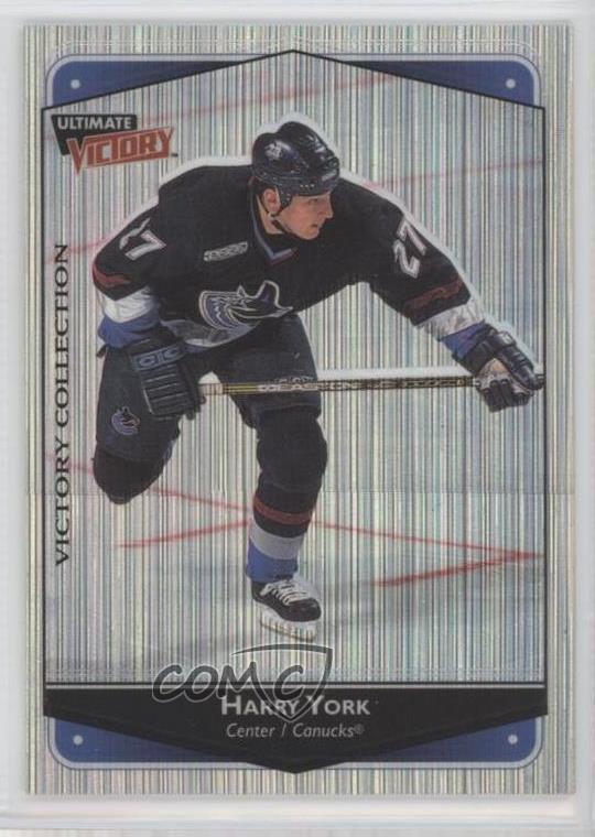 1999-00 Upper Deck Ultimate Victory Victory Collection Harry York #86