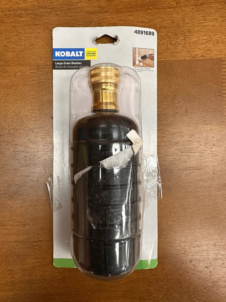 Kobalt Large Drain Bladder 4891689 4-6in