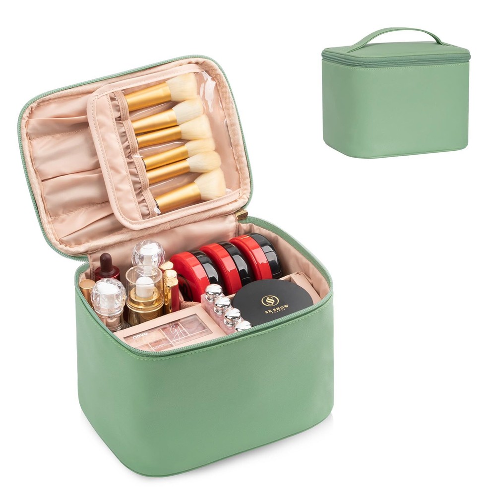 Stylish Large Capacity Travel Makeup Bag for Women Cosmetic Organizer Case