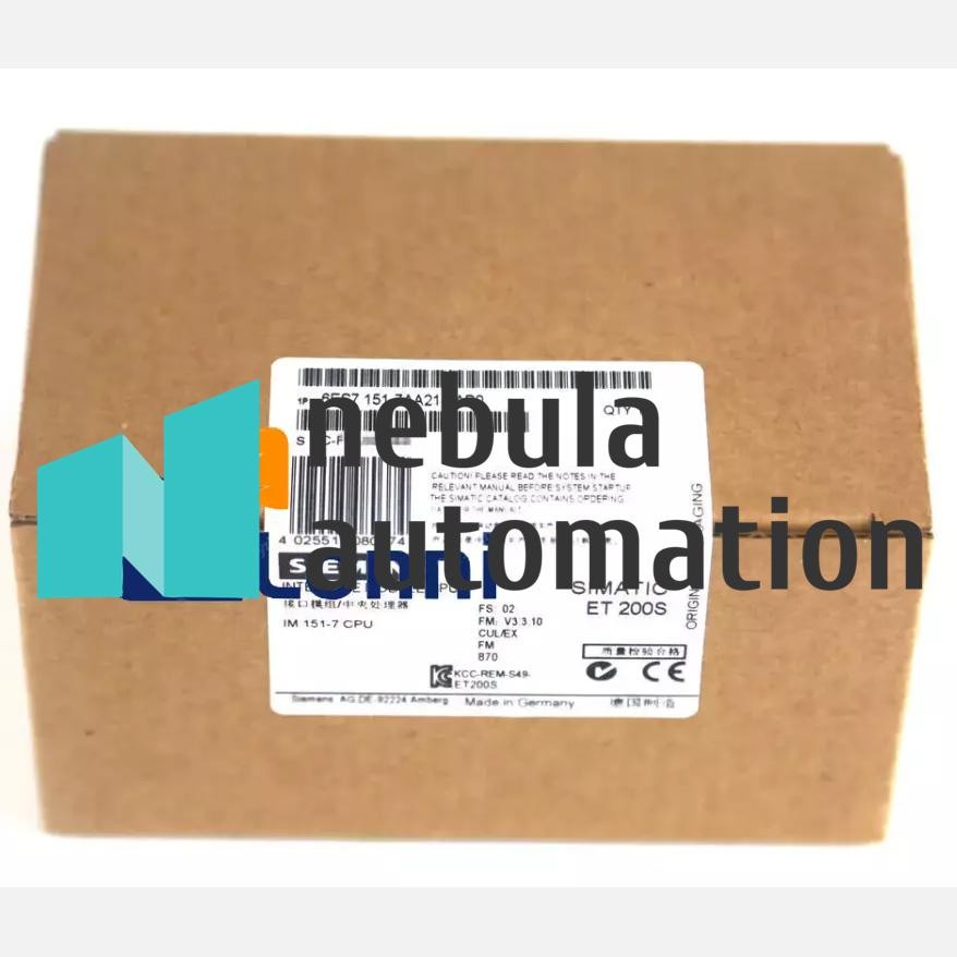 6ES7151-7AA21-0AB0 6ES7 151-7AA21-0AB0 New Siemens IM151-7 CPU for ET200S