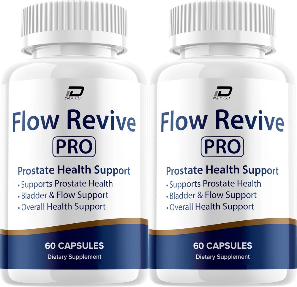 (2 Pack) Flow Revive Pro Supplement for Men – FlowRevive Plus Advanced Formula