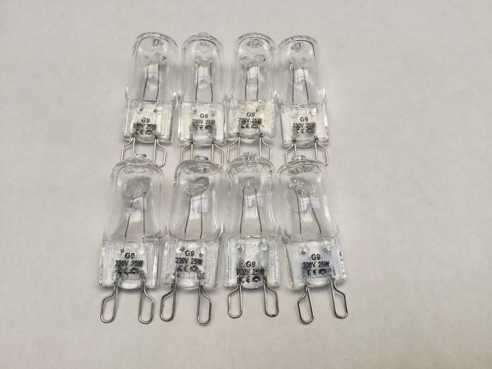 8-Pack 25W Bosch Oven Halogen Bulbs HBC34D554B/35 HBC34D554B/45