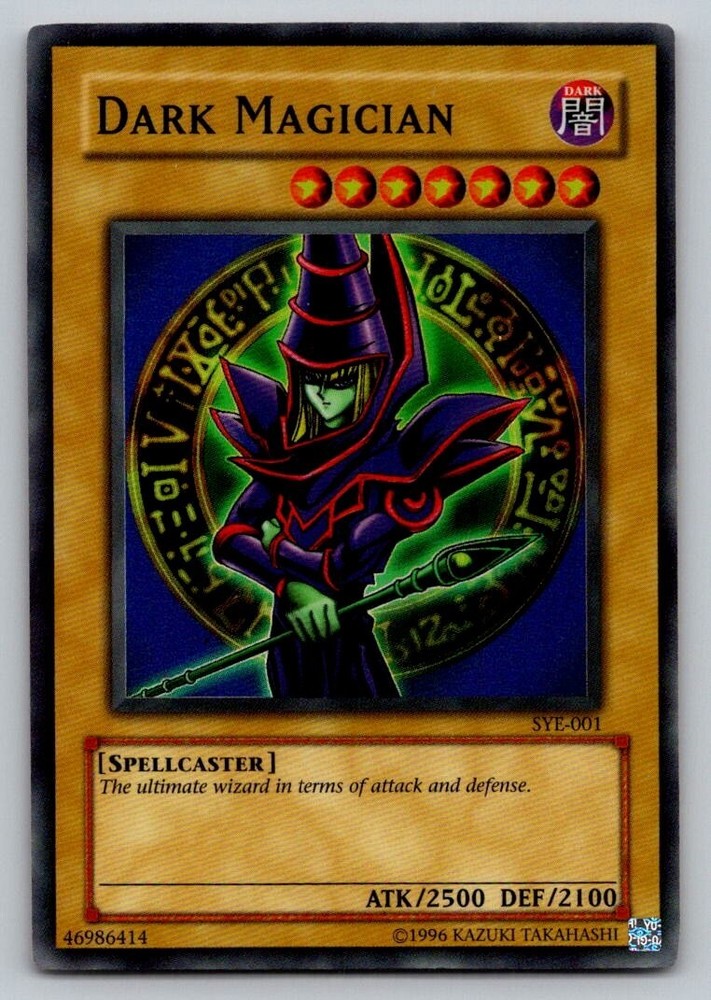 Dark Magician SYE-001 Holo Rare Yu-Gi-Oh Collectible Card