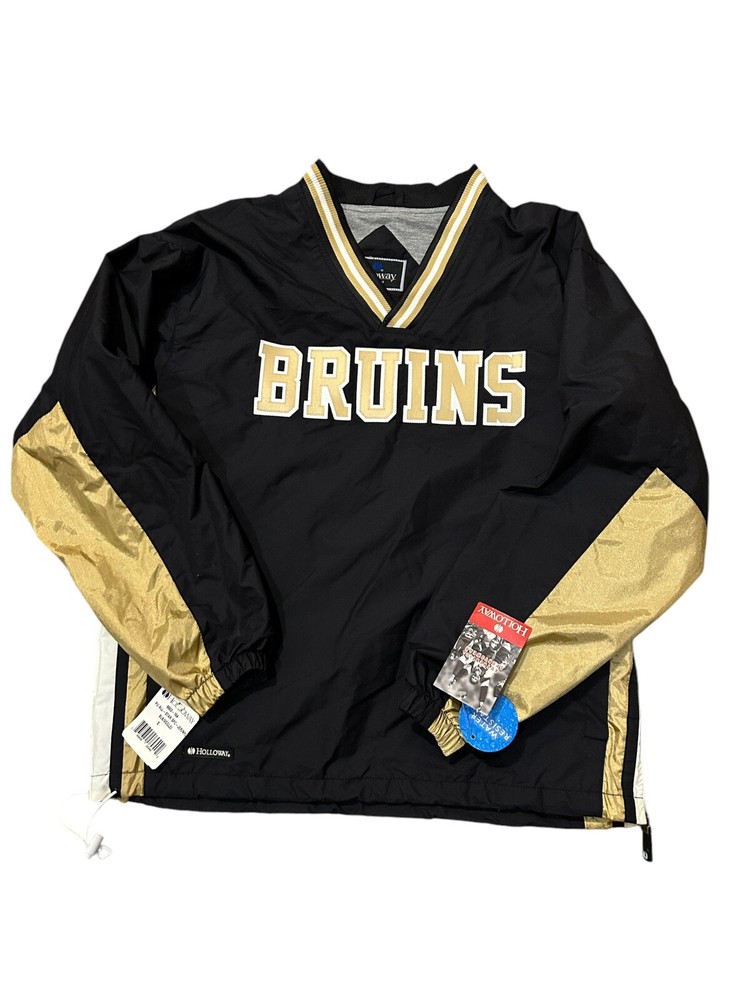 Bruins Pop Over v neck Lightweight Jersey/Jacket NWT
