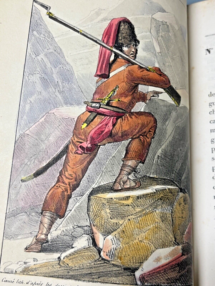 Album d'un soldat pendant la campagne d'Espagne en 1823 / CLERJON DE CHAMPAGNY