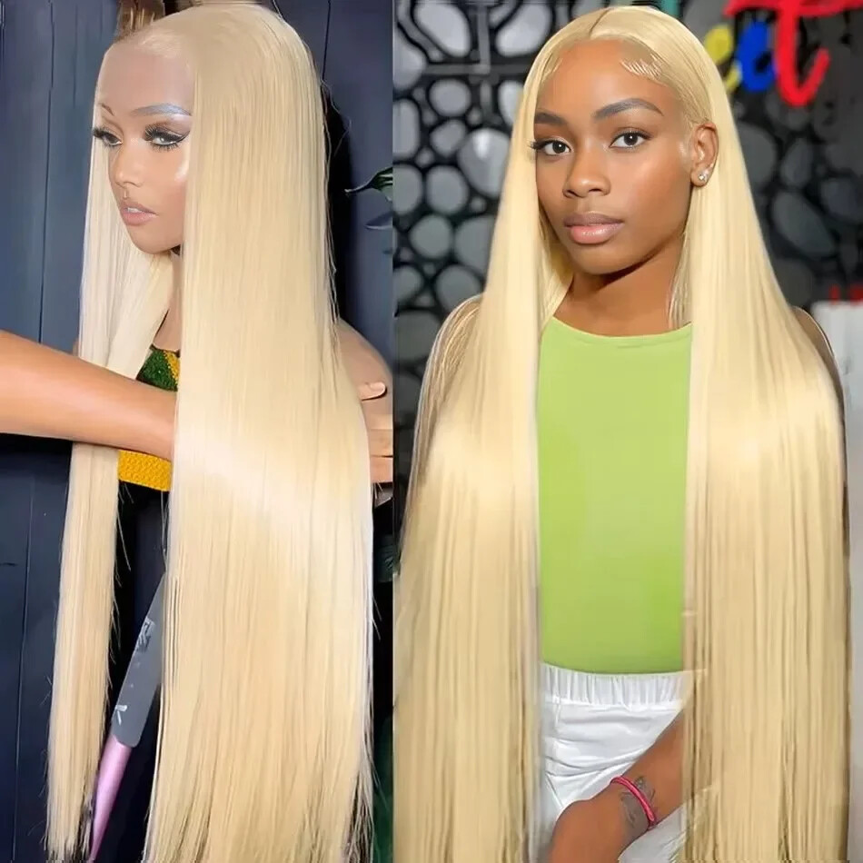 613 Blonde HD Lace Front Wig Human Hair 13x6 13x4 Transparent Remy