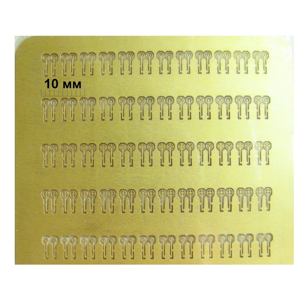Metallic Details MD0005 Photo etched parts Scale 1:72, 1:48 Machine-gun sights