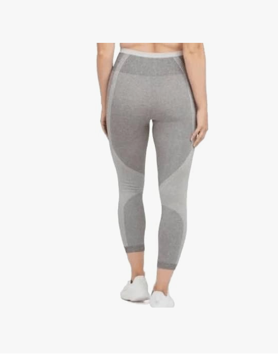 Spanx Womens Spacedye Cloudy Gray Seamless Sculpt Legging Size S