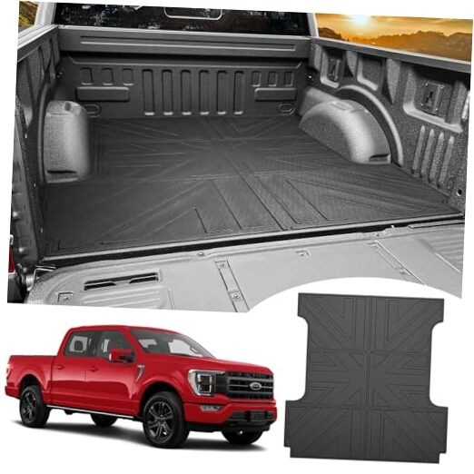 2015-2024 F150 5.5ft Bed Mat – Durable All-Weather Truck Liner