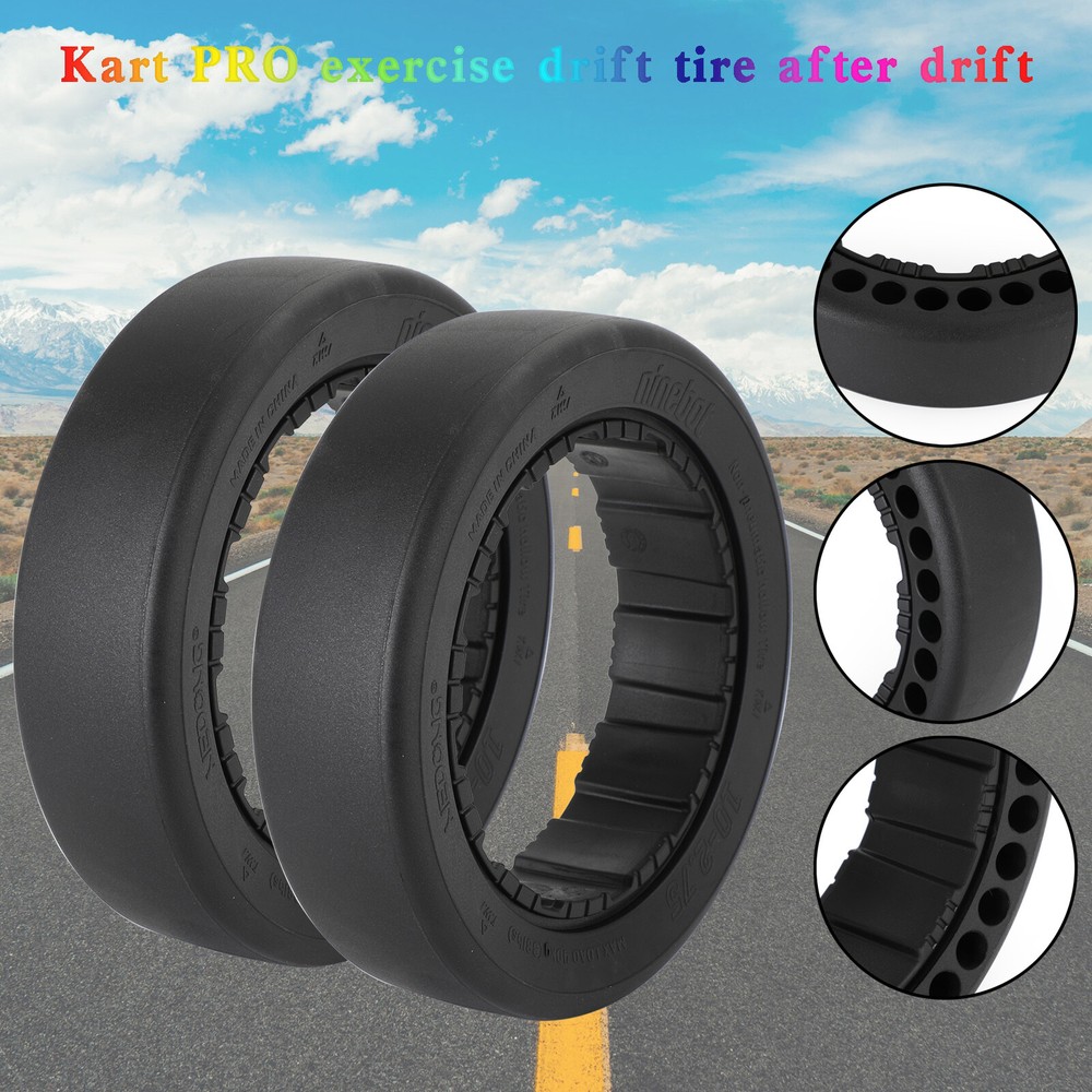2PCS Drifting Rear Tires for Segway Ninebot Gokart Pro S MAX Replacement