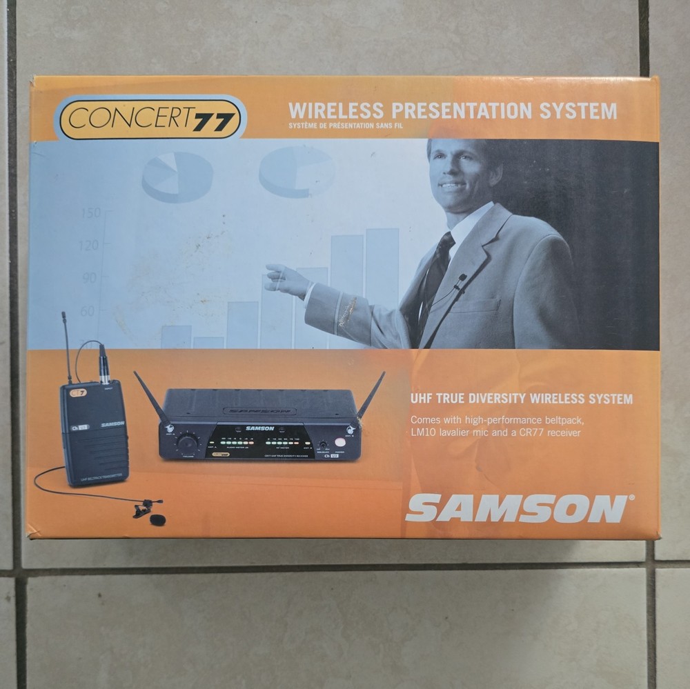 Samson Concert 77 Handheld Wireless Presentation System