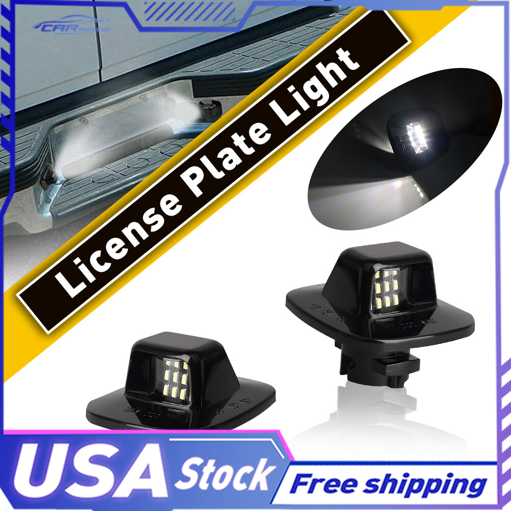 For 1992-1994 Chevy Blazer C/K Suburban AUXITO LED License Tag Plate Light Lamp