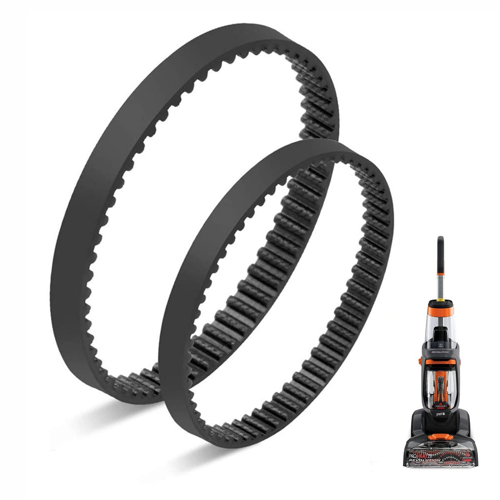 Bissell Proheat 2X Revolution Pet Carpet Cleaner Replacement Belt Set