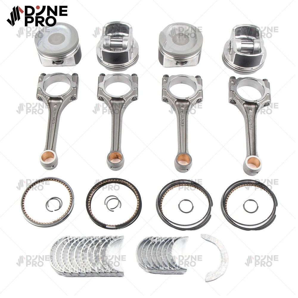 1ZZFE 1.8L Connecting Rods Pistons Bearing Set Fit Toyota Celica Corolla Matrix