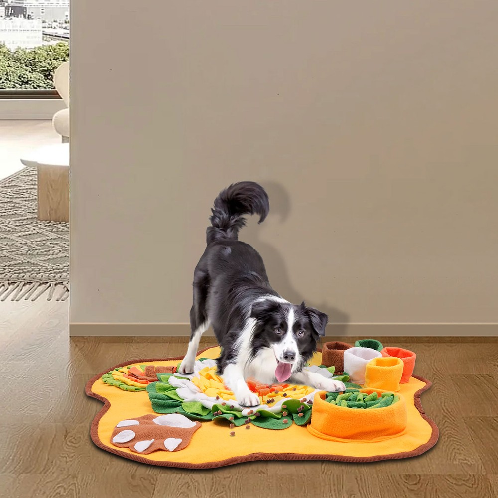 Dog Snuffle Mat – Non-Slip Puzzle Feeding Toy for Treats