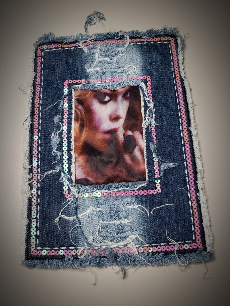 Denim patches for DIY projects - celebrity