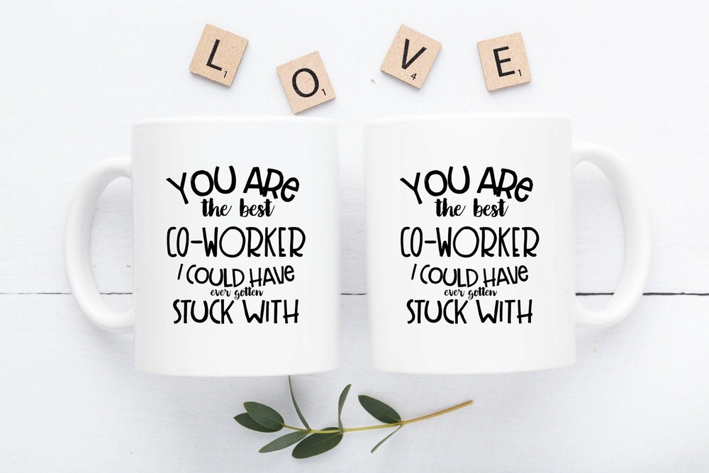 Gifts For Coworker Funny Co Worker Coffee Mug Fun Work Colleague Cup Present Mug