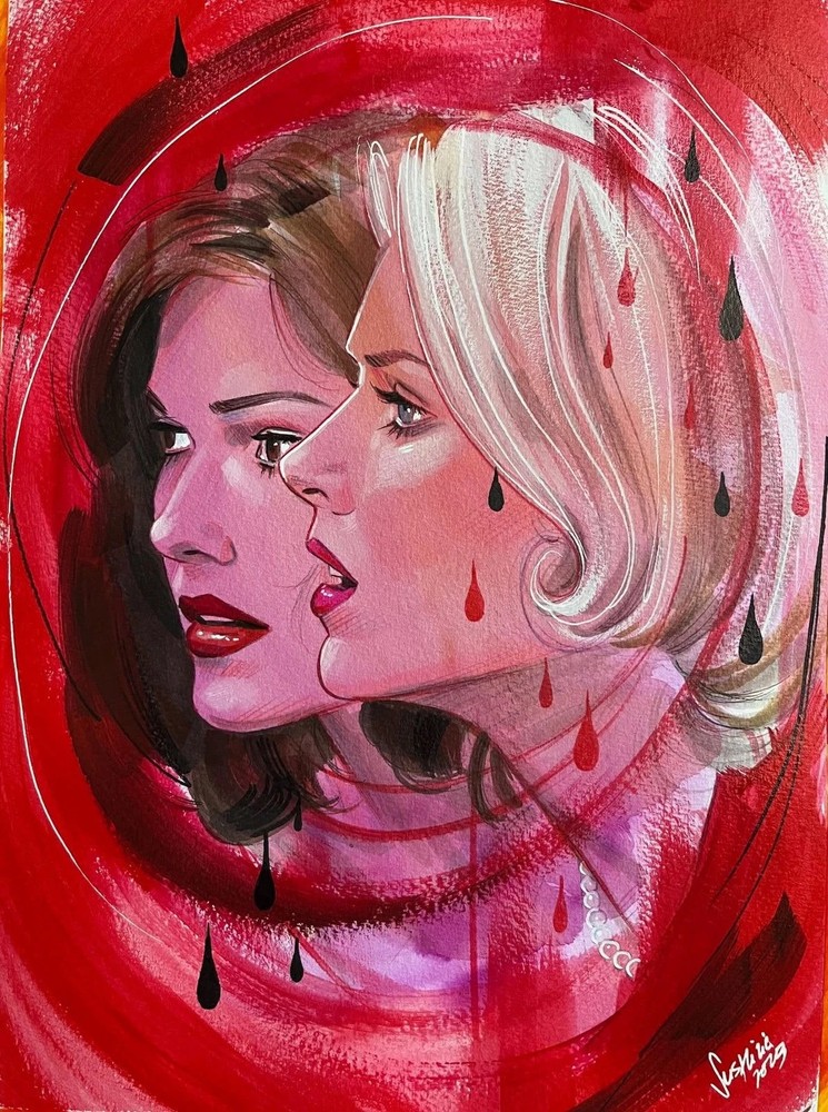 Vintage Mulholland Drive 25th Anniversary Wall Art Poster Print