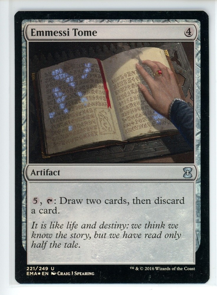 EMMESSI TOME Eternal Masters FOIL #221 EMA(LP)(MTG)