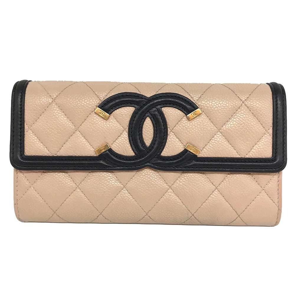 Authentic CHANEL Wallet 84448 with Serial Number 2600061134690