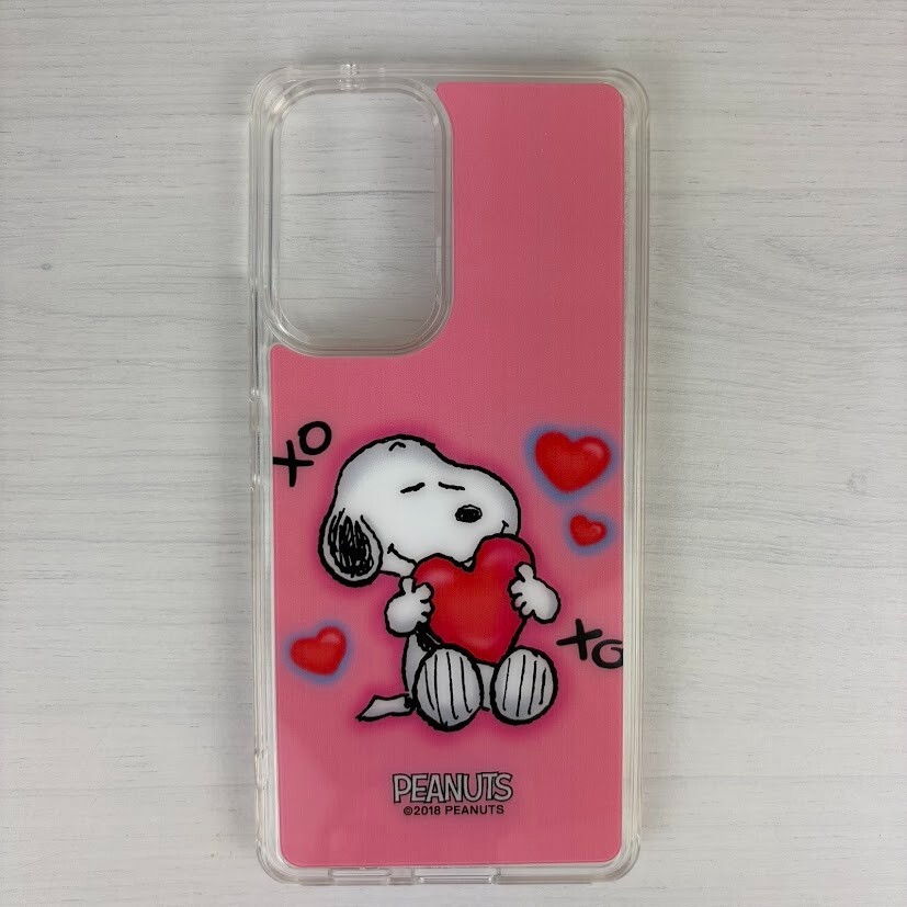 Snoopy XOXO Airbrush Soft Gel Phone Case for Samsung Galaxy S23 by Head Case Designs