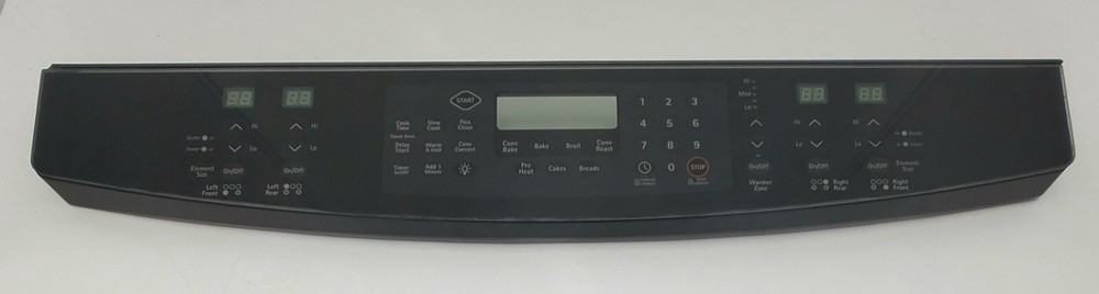 Genuine Double Oven Bosch Touch Control Panel Part#318349002