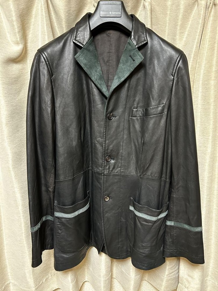 Vintage Softnet Genuine Leather Jacket Tailored Fit  