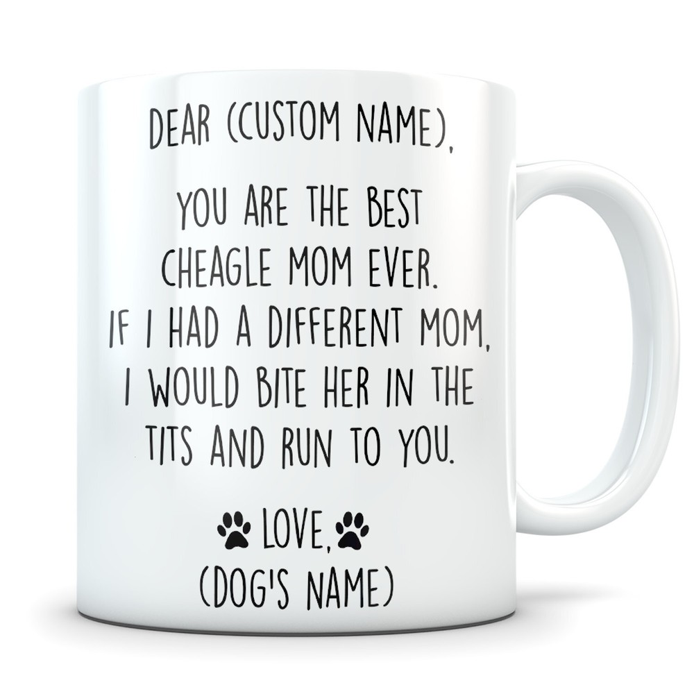 Cheagle Mug Cheagle Mom Cheagle Gifts Cheagle Gift For Women Cheagle Mom Mug
