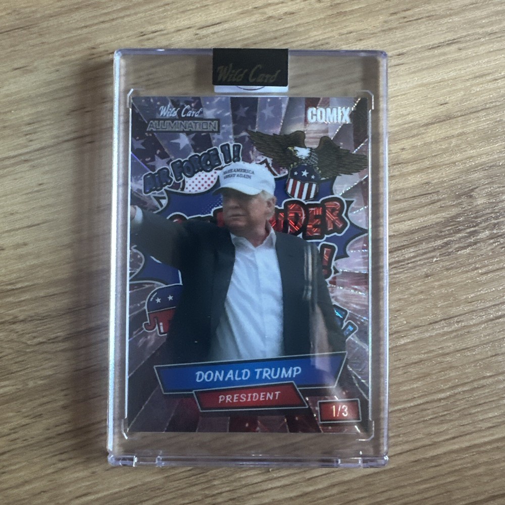 2024 Wild Card Alumination Donald Trump 1/3