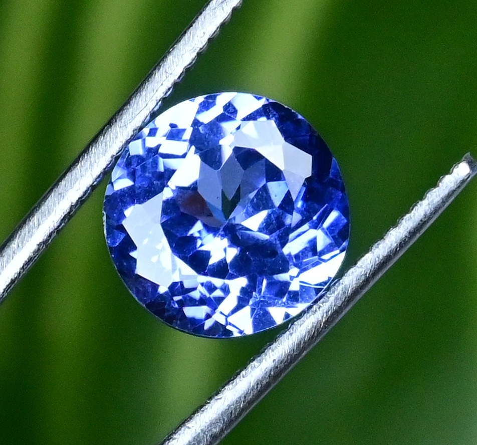 4.60 Ct Natural Montana YoGo Sapphire Round Certified Flawless Loose Gemstone