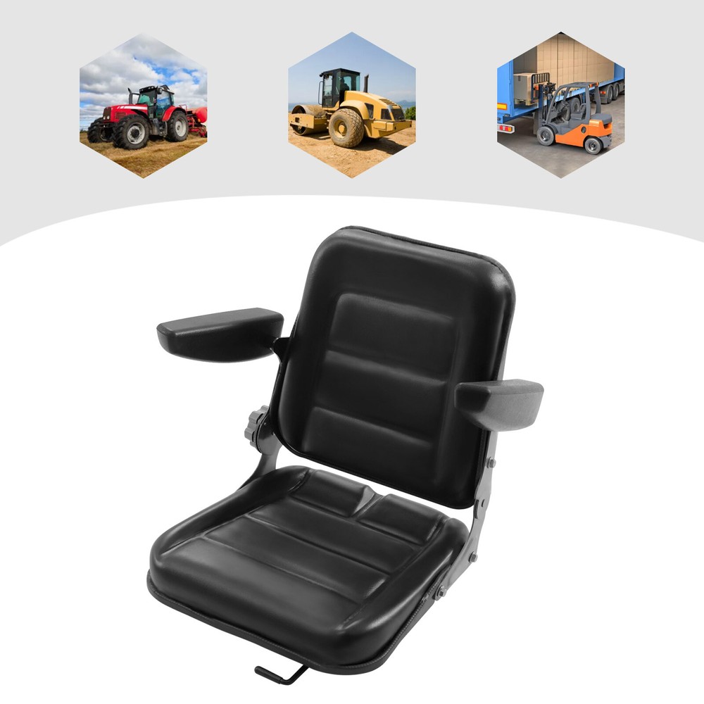Universal Seat for Forklift, Garden Tractor, Lawn Mower Adjustable Backrest SALE