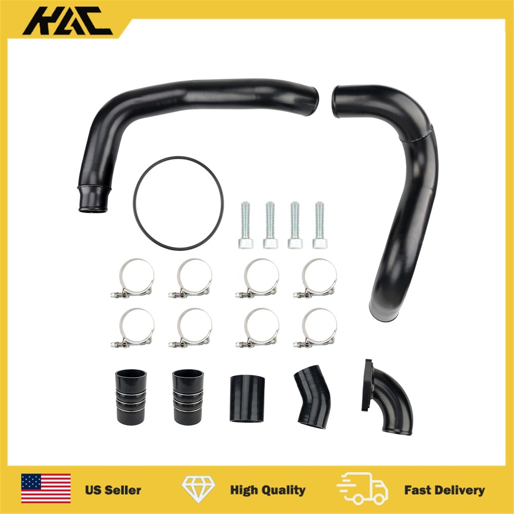 Intercooler Turbo Pipe Boot Kit For 03-07 Ford F-Series Super Duty 6.0 V8 Diesel
