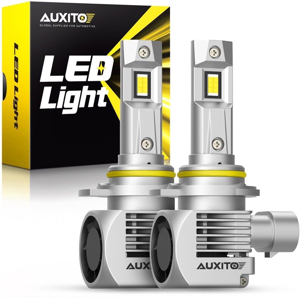 AUXITO 9012 HIR2 LED Headlight Kit Bulb High/Low Beam White 80000LM Super Bright