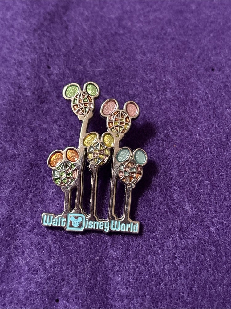 Disney World 50th Anniversary Collectible Balloons Enamel Pin