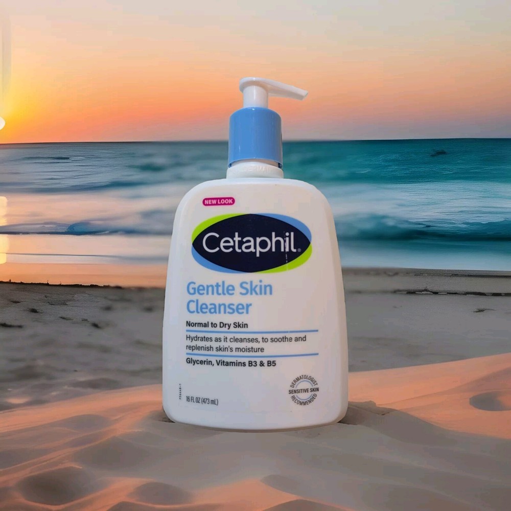 Cetaphil Gentle Hydrating Cleanser for Normal to Dry Skin 16oz Pump Bottle