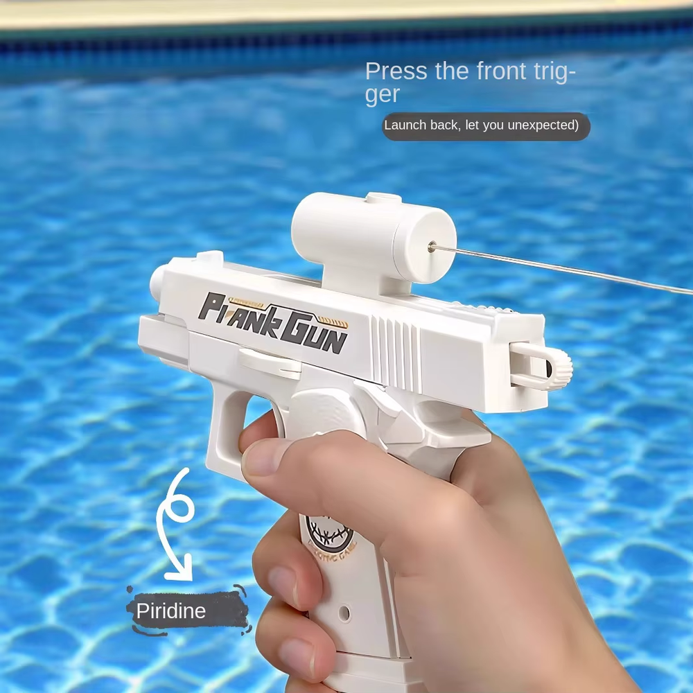 Funny Double-Sided Reverse Water Gun - Summer Prank Toy,Mini Tactical Water