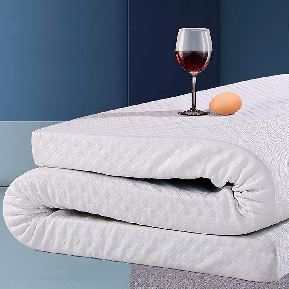 3 Inch King Cooling Gel Memory Foam Mattress Topper with Removable Soft Cover