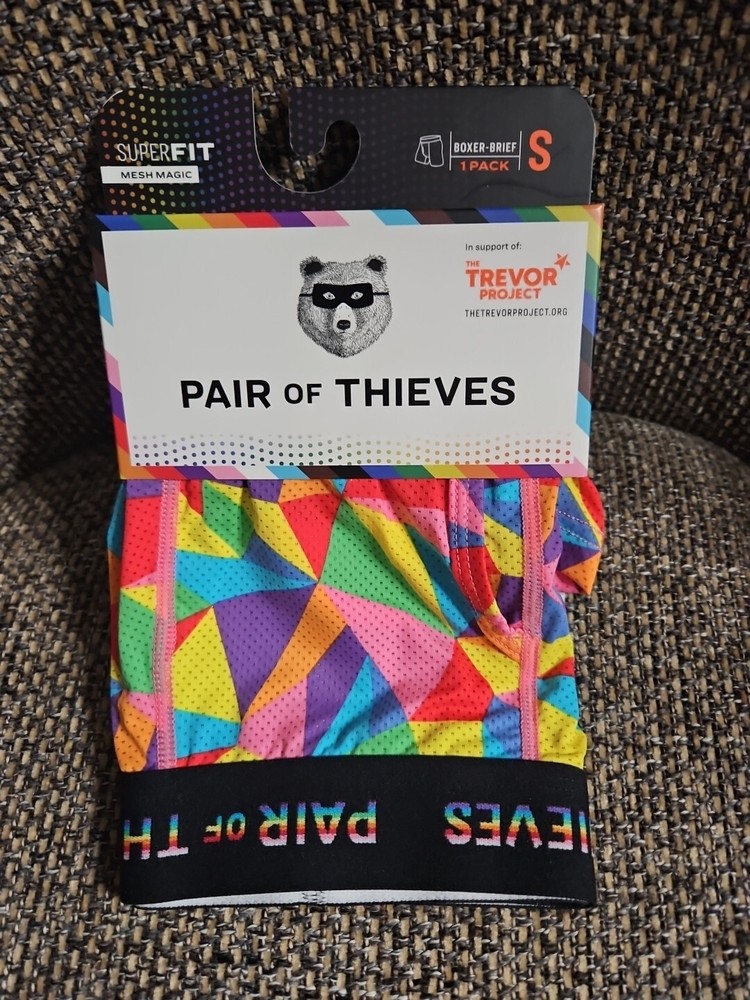 Pair Of Thieves Men's Underwear Rainbow Sizes S, M, L, 2X-Large Pride New