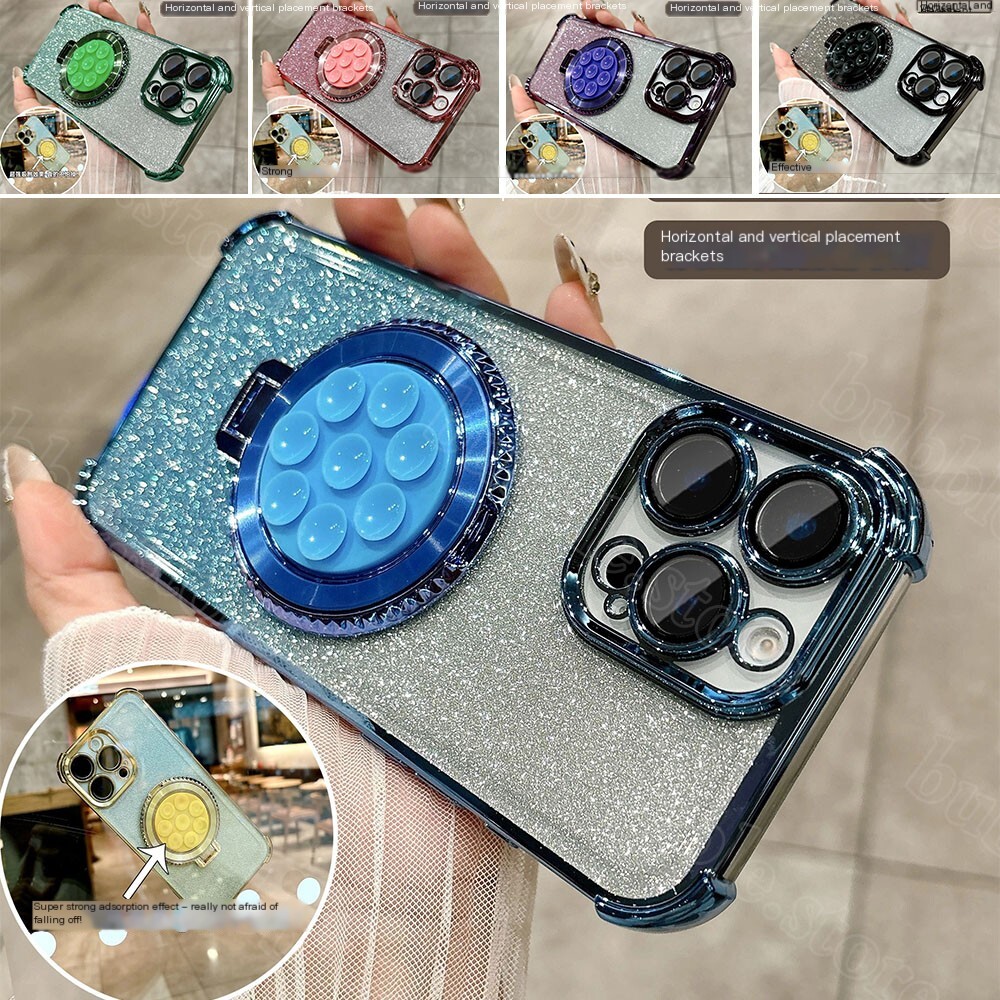 Telefono Protector Cober Para iPhone 16 15 11 12 13 14 Pro Max Vento Stent Cover