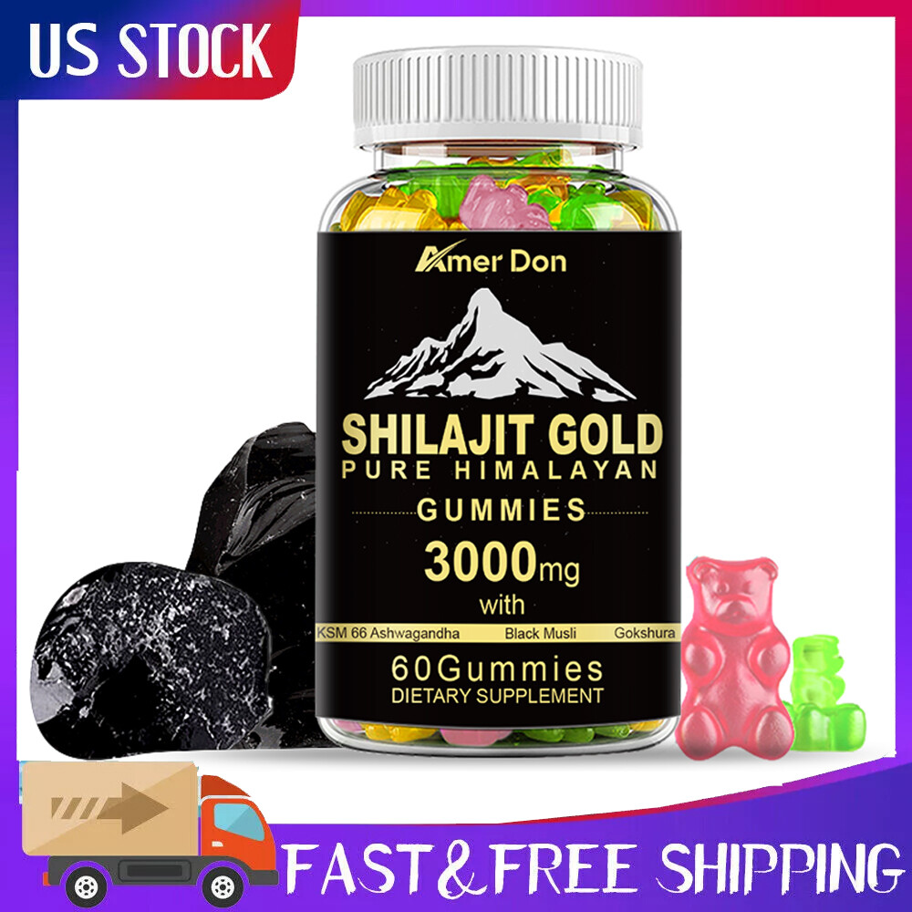 Pure 100% Himalayan Shilajit Soft Resin Organic Fulvic Extremely Potent