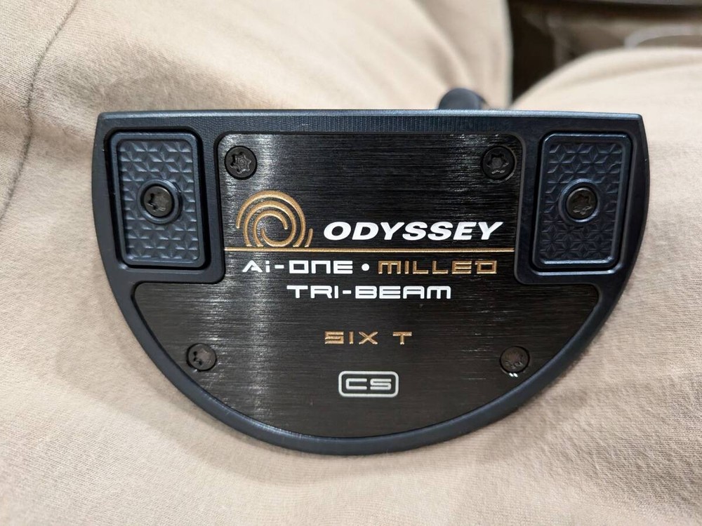 Callaway Odyssey Ai-One Milled Tri-Beam Six T CS 34 Putter 488808