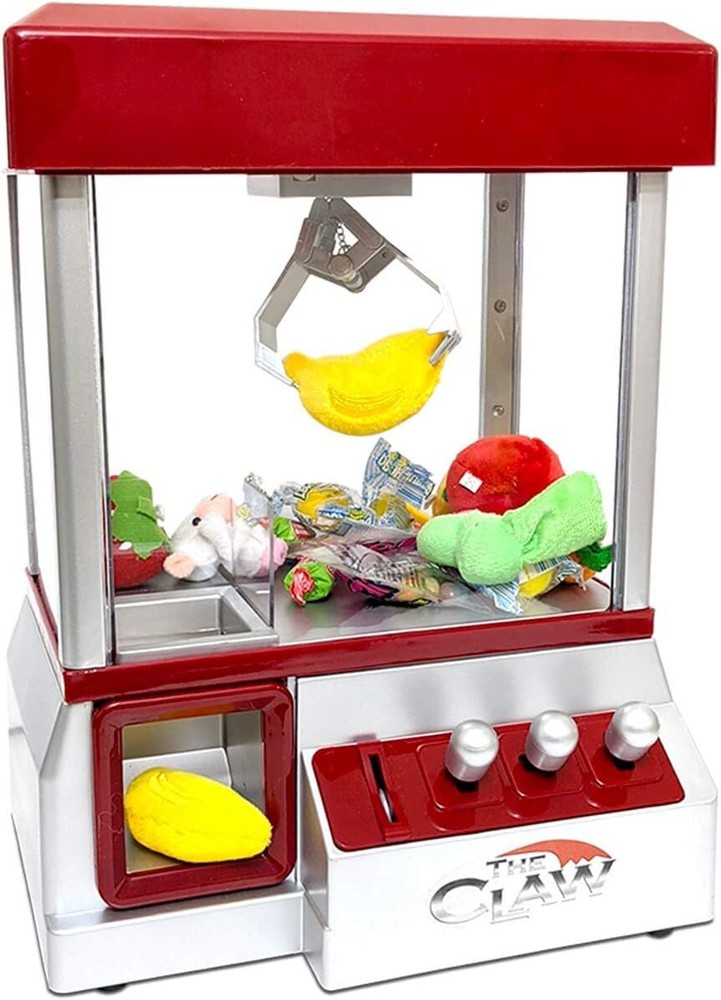 The Claw Electronic Arcade Claw Machine Mini Candy Prize Dispenser Game