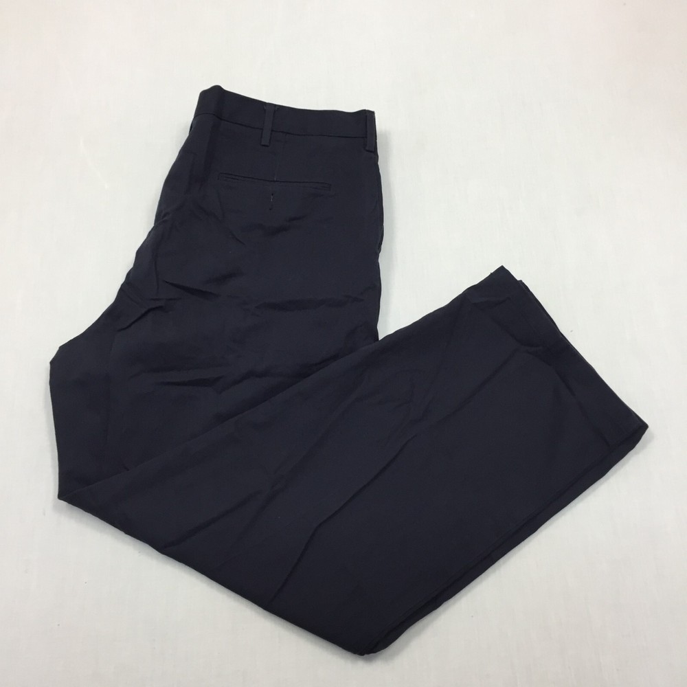 Dockers Mens Straight Fit Cotton Chino Pants 40W 30L Blue