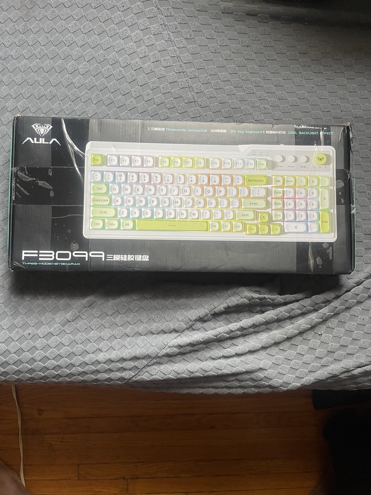 AULA S99 Pro Wireless Keyboard with Display Screen Media Knob Tri-Mode Bluetooth Connectivity