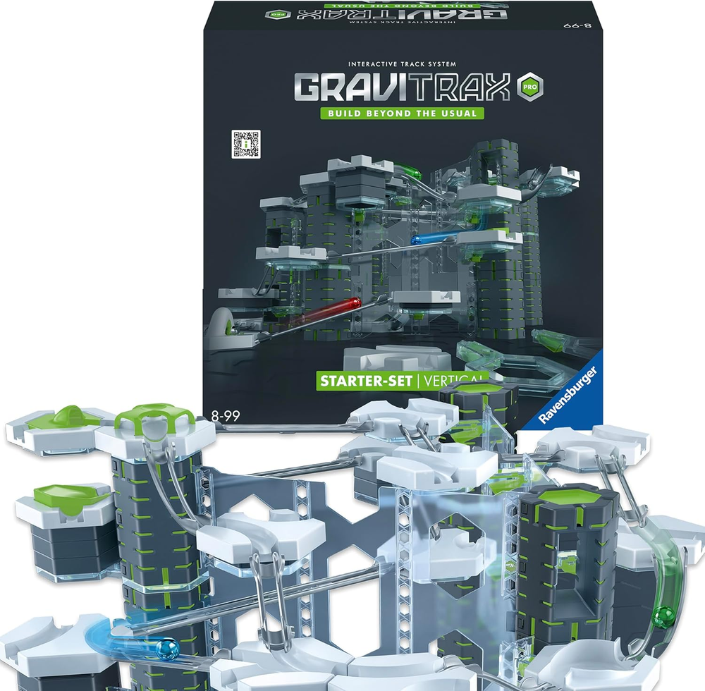 Gravitrax PRO Starter Set - Gravity & Magnetic Marble Game - MESH Accredited STE