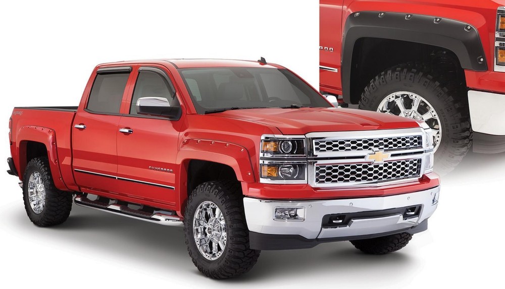 Bushwacker Fender Flares Pocket Style 4Pc Part No. 40959-02
