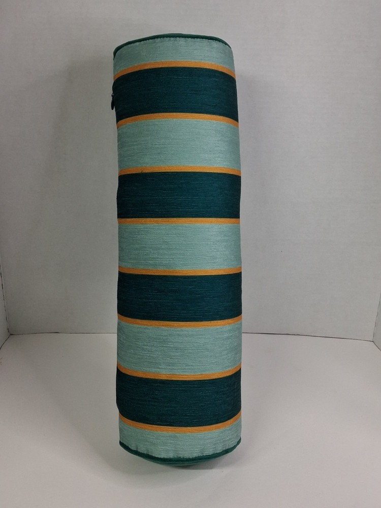Threshold Striped Bolster  Pillow 6 X 18