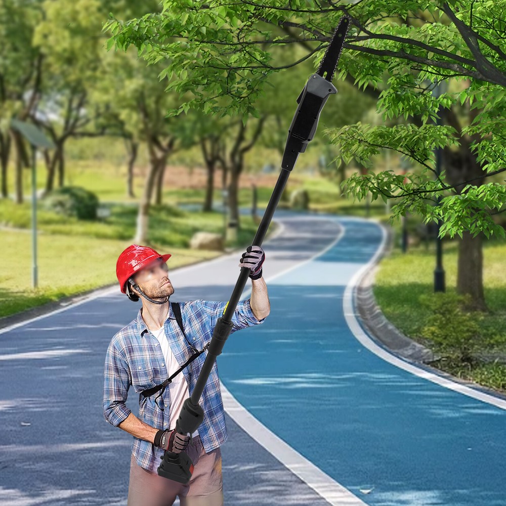 Electric Pole Chain Saw for Tree Trimming and Garden Pruning