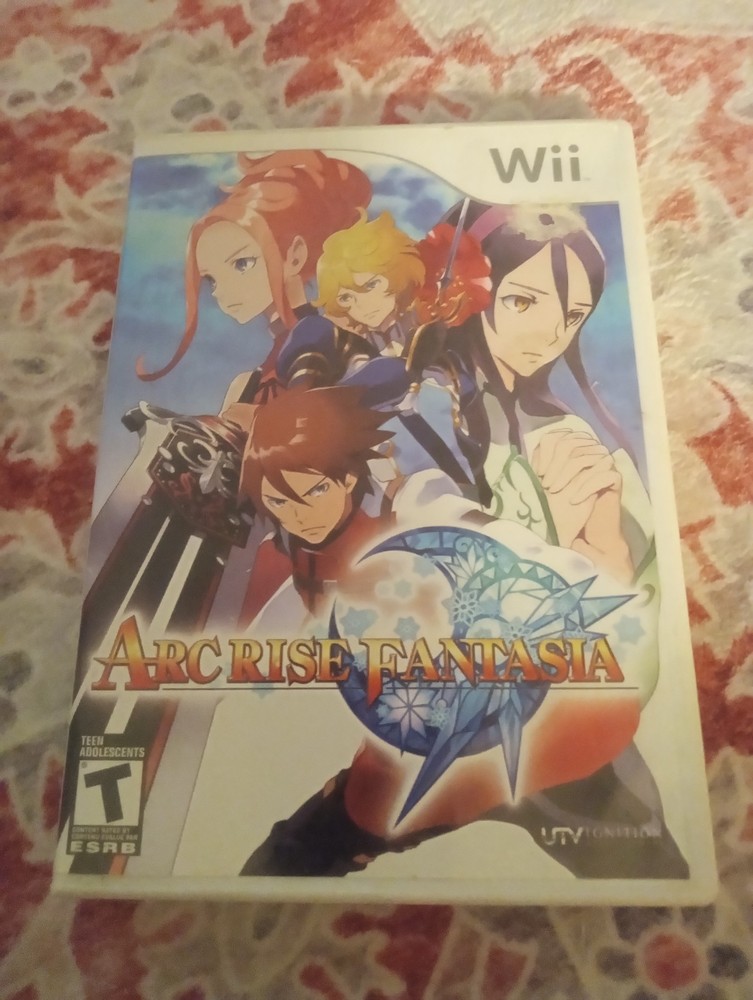 Arc Rise Fantasia - Nintendo Wii complete with manual