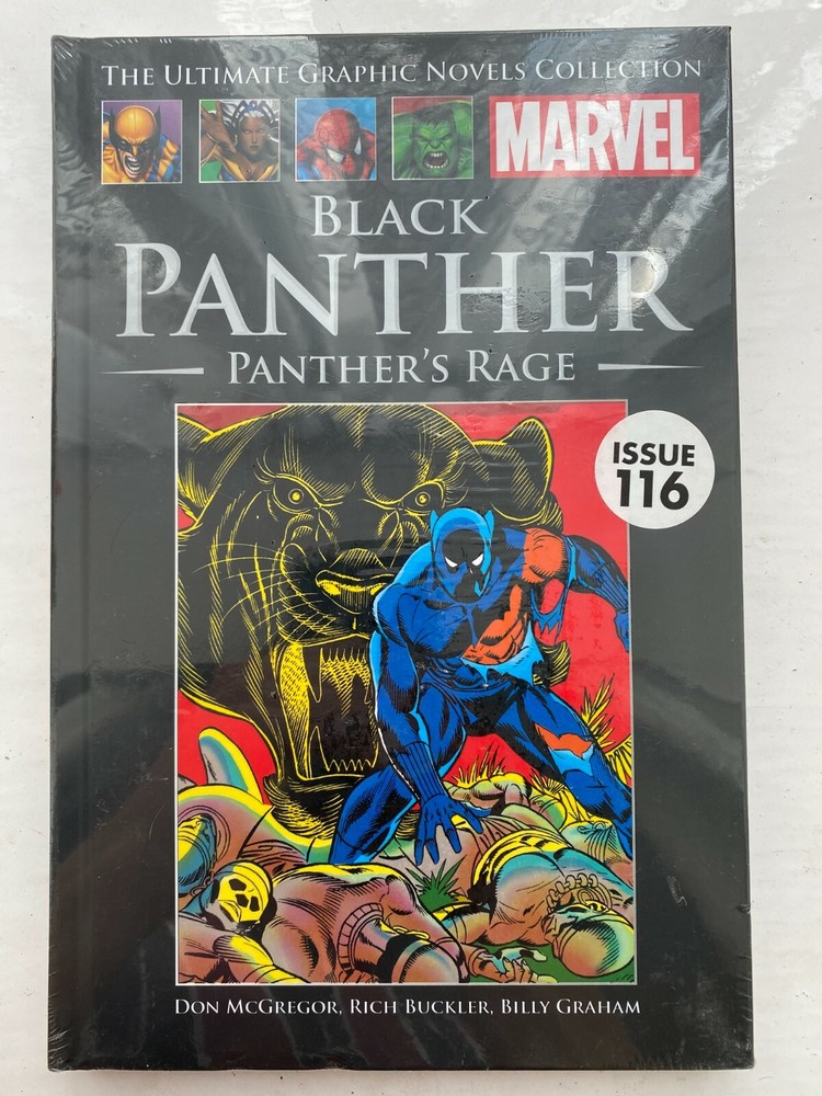 MARVEL THE ULTIMATE GRAPHIC NOVEL BLACK PANTHER'S RAGE CLASSIC XXVIII